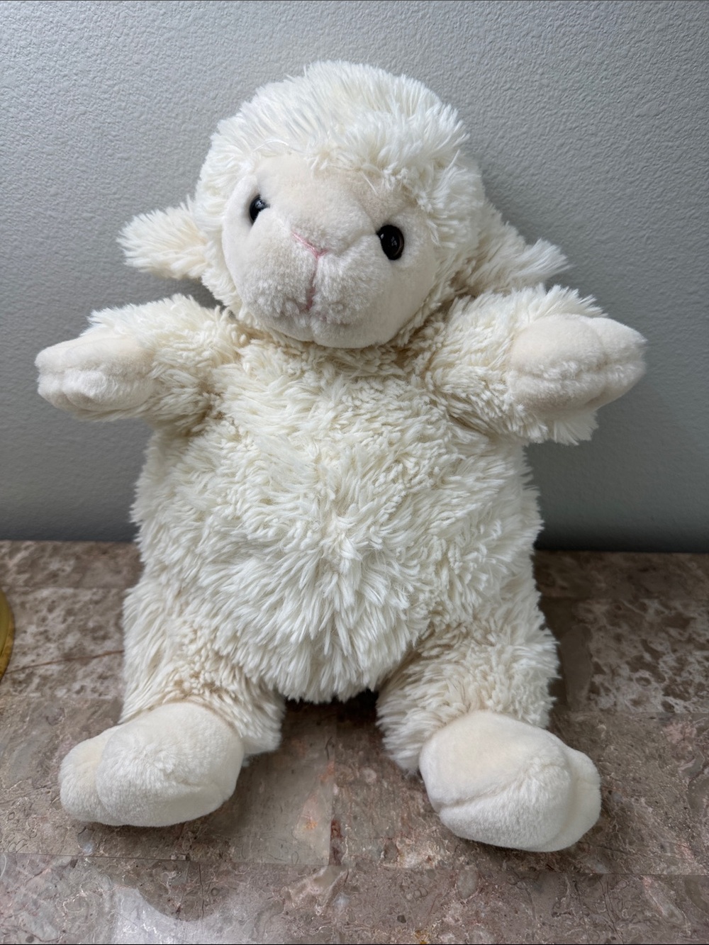 Unipak soft Plush Cream Lamb Stuffed Animal